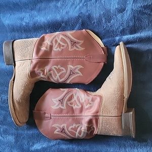 Old west western boots size 6.5 womens